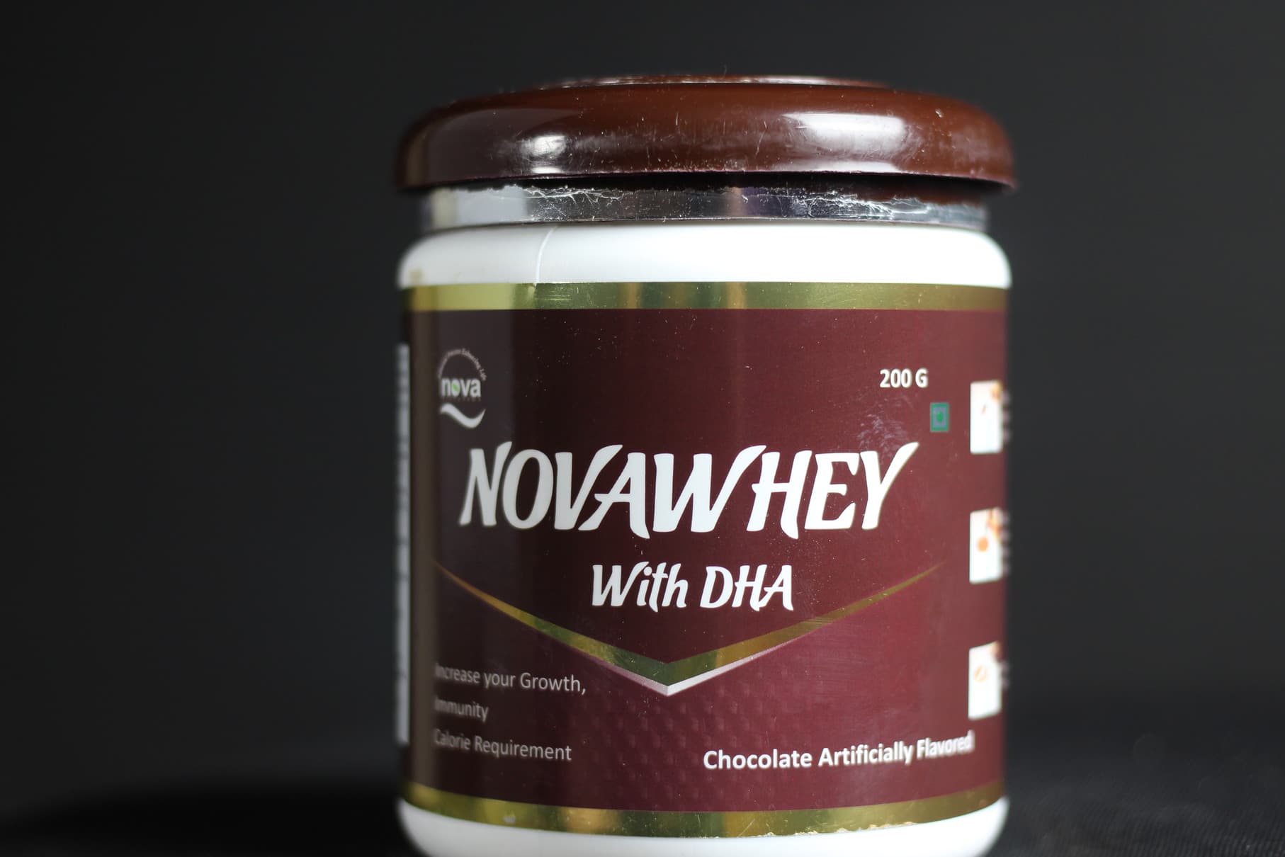 NOVAWHEY with DHA